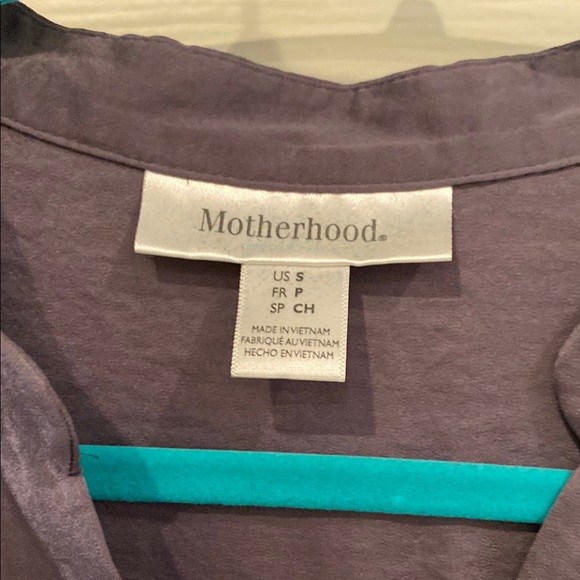 Motherhood Purple Lightweight Dress - Picture 3 of 10